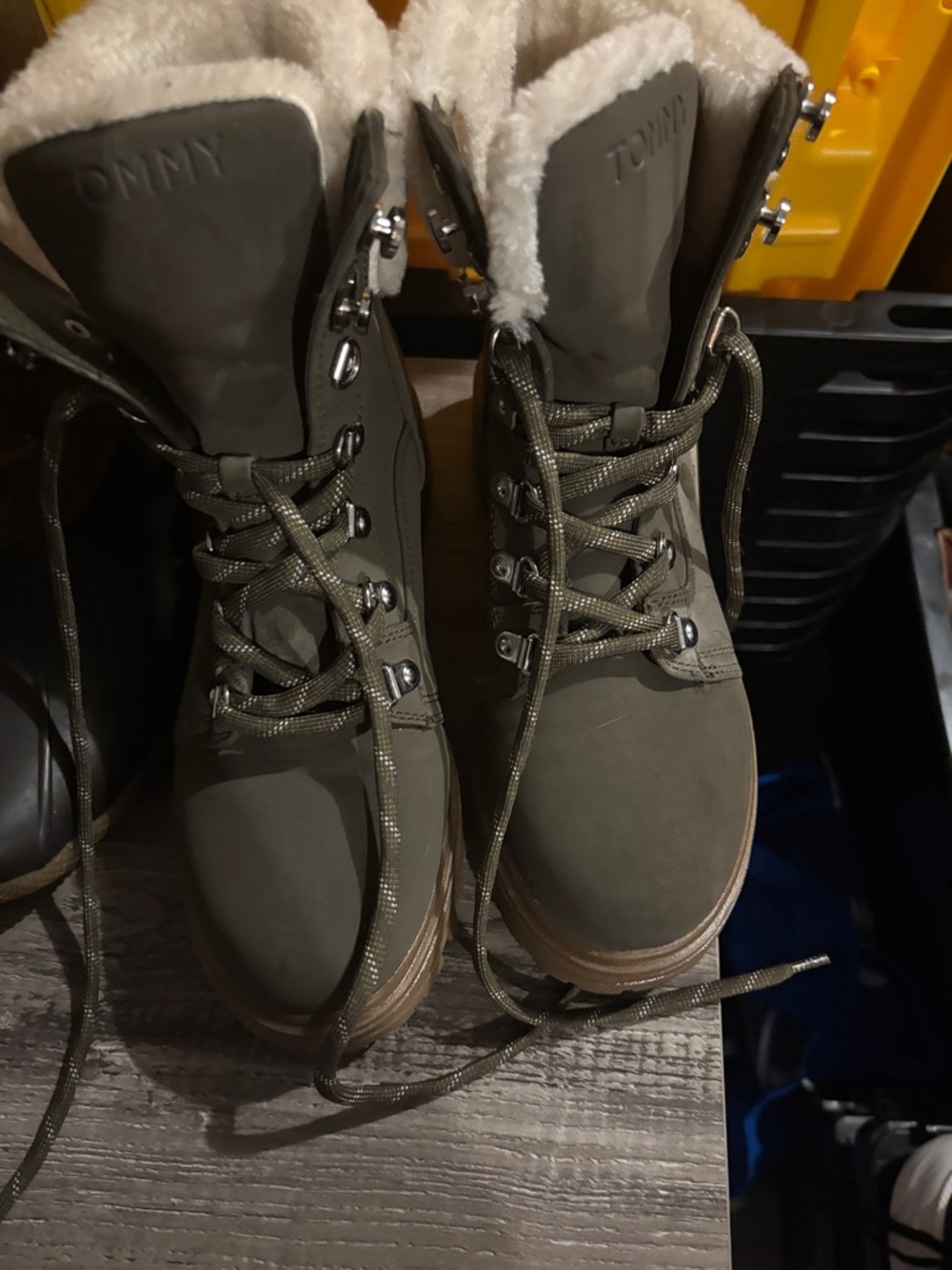 Thermal-Lined women’s Olive Winter Boots
